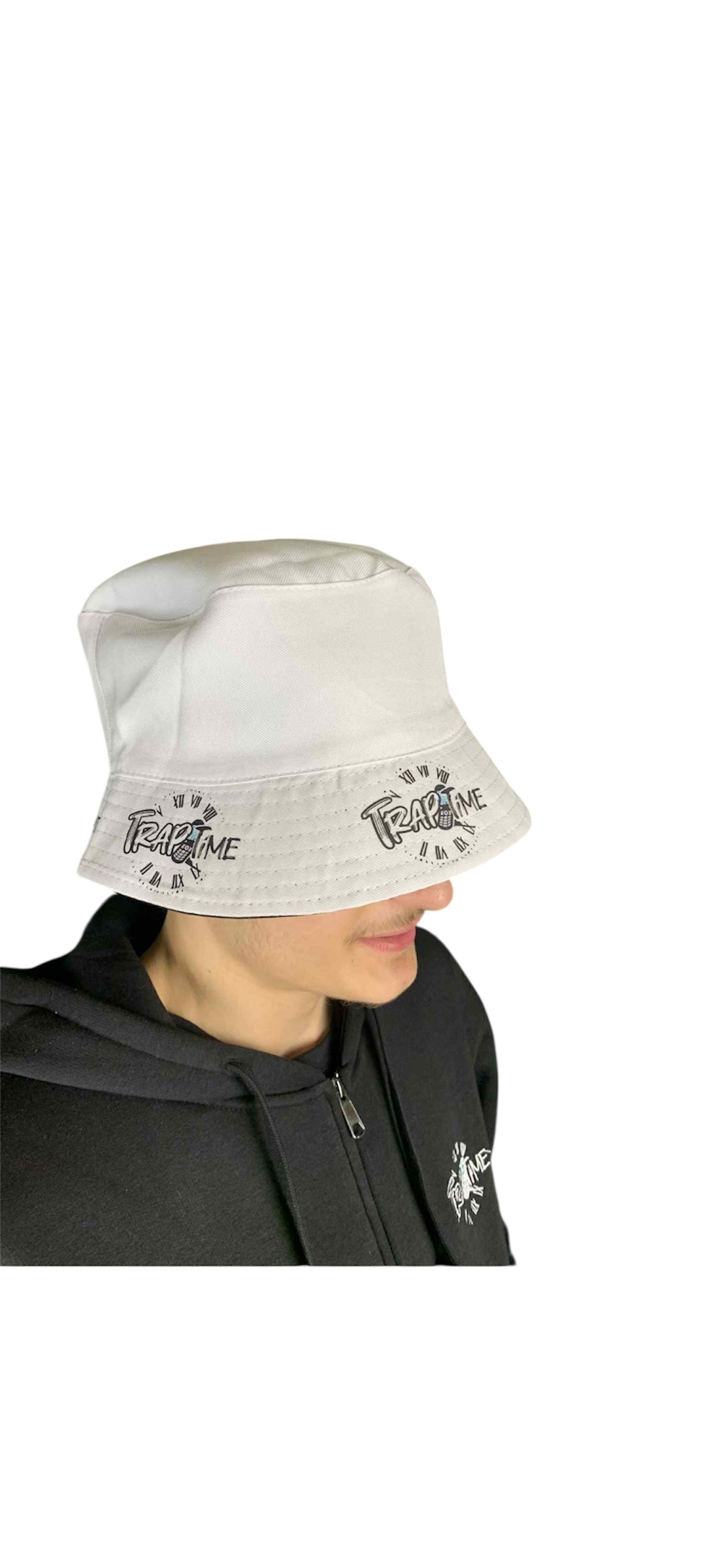 Black&White Reversible Bucket Hat