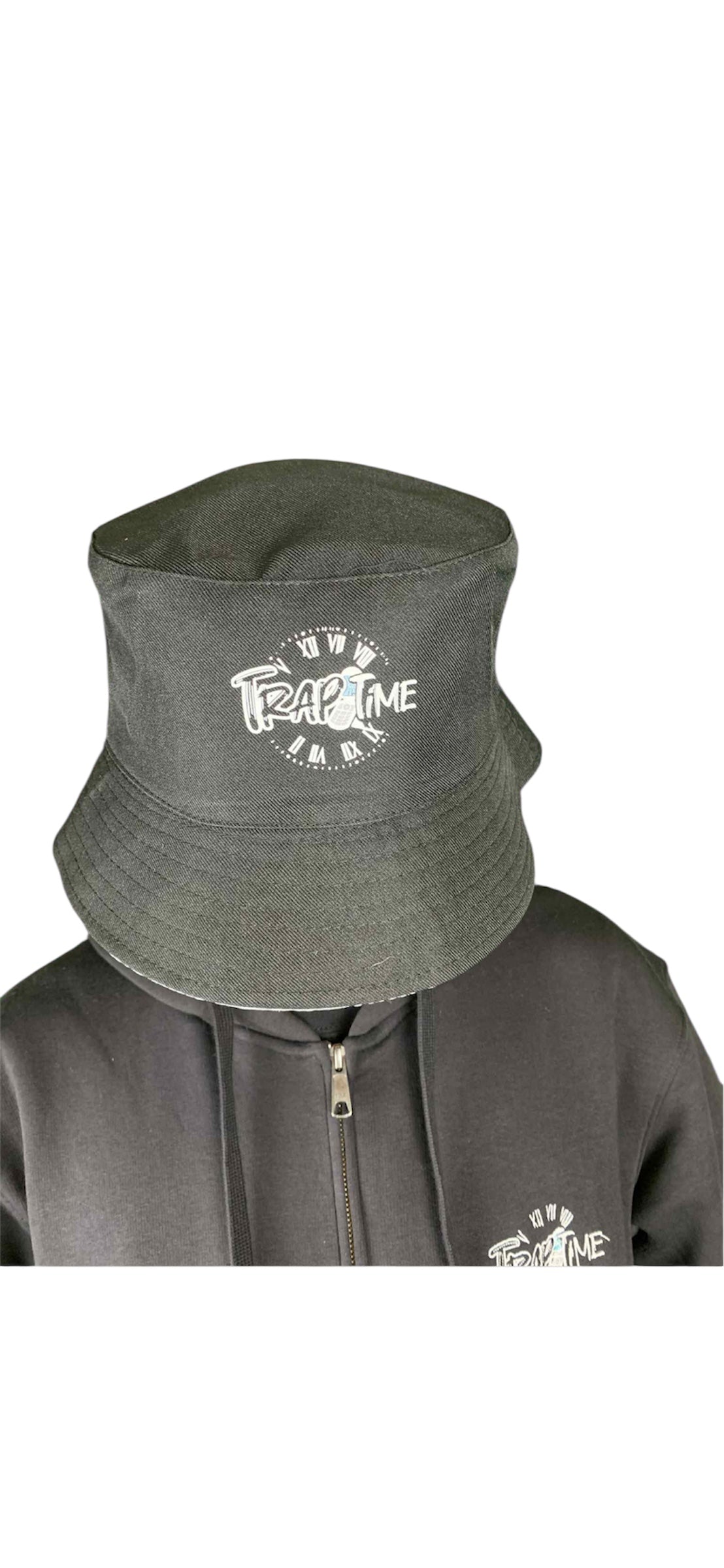 Black&White Reversible Bucket Hat