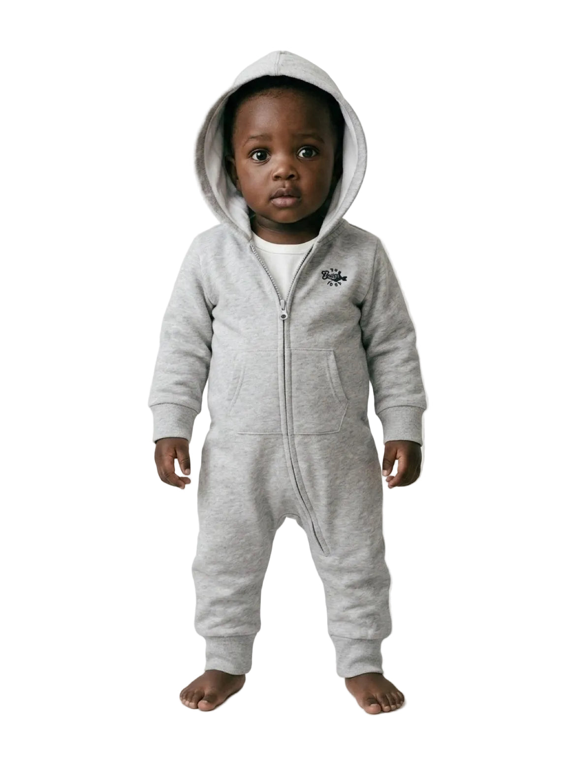 Black Baby all in one Black/Grey/Pink
