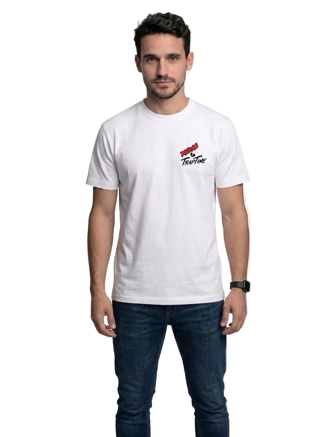 TrapTime x Ryda6 T-shirt Black/white